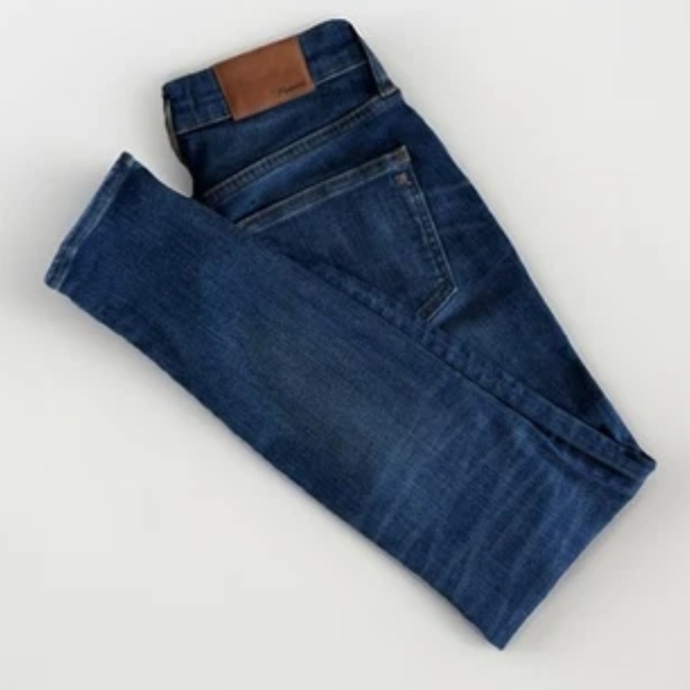 Madewell Slim Fit Denim Jeans - Deep Blue
